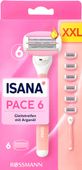 ISANA MASZYNKA DO GOLENIA 1 RĄCZKA 6 WKŁADÓW 6-OSTRZOWA 1 SZT