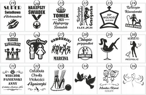 Zestaw Karafka na 18 30 40 50 Urodziny PREZENT na Arena.pl