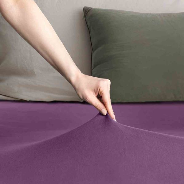 FITTED/AMBER/PLUM/120-140x200+30 zdjęcie 4