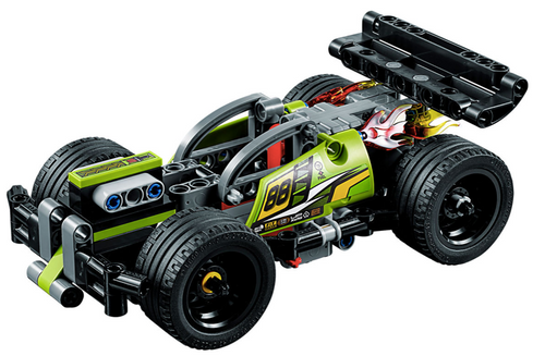 LEGO Technic - Żółta wyścigówka 42072 na Arena.pl