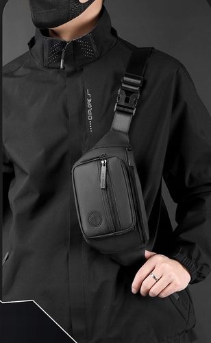 Alessio SASZETKA Torebka BIODRÓWKA NERKA męska POJEMNA TOP JAKOŚĆ na Arena.pl