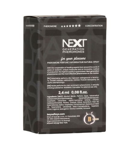 Next- mocne feromony męskie 2,4ml na Arena.pl