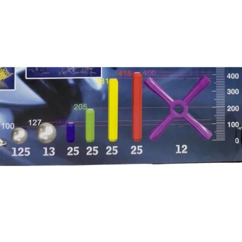 KLOCKI MAGNETYCZNE KULKI SŁUPKI ZESTAW XXL 250el. na Arena.pl