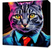 Obraz 50x50cm Kolorowy Bizneskot