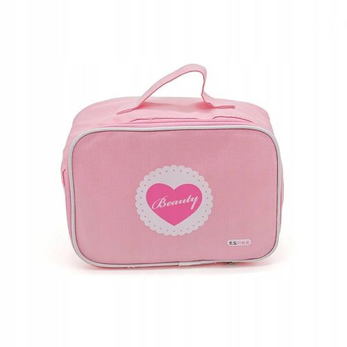 Zestaw do makijażu kosmetyczka dla dzieci toaletka walizka lustro Kinderlly na Arena.pl