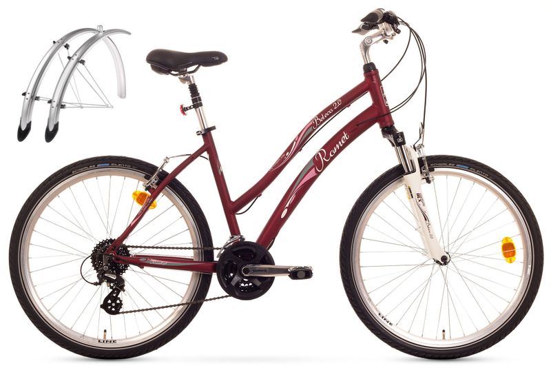 Rower Miejski Romet Belleco 2 Brązowy16" zdjęcie 3