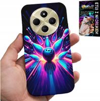 ETUI DO XIAOMI REDMI 14C 4G - KRĘGLE BOWLING STRIKE POKROWIEC, PLECKI