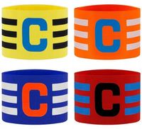 4x OPASKA KAPITANA DRUŻYNY DLA DZIECI JUNIOR KAPITAN PREZENT DLA