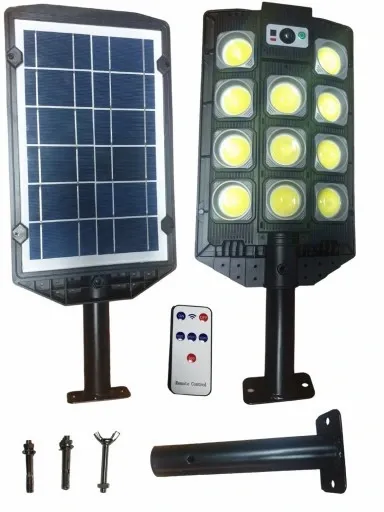Lampa solarna uliczna 1000W z funkcją on/off Pilot zdjęcie 1