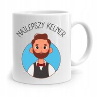 Dla Kelnera Kubek Prezent Najlepszy Kelner Z Nadrukiem Ze Zdjęciem