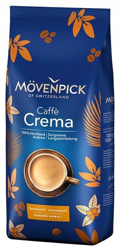 Movenpick Caffe Crema 1kg - Kawa ziarnista na Arena.pl