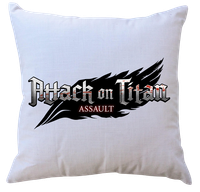 Poduszka z wkładem Atak Tytanów - Attack on Titan