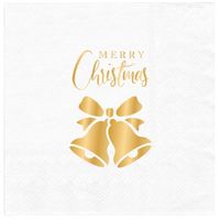 Serwetki Dzwonki białe 10szt.