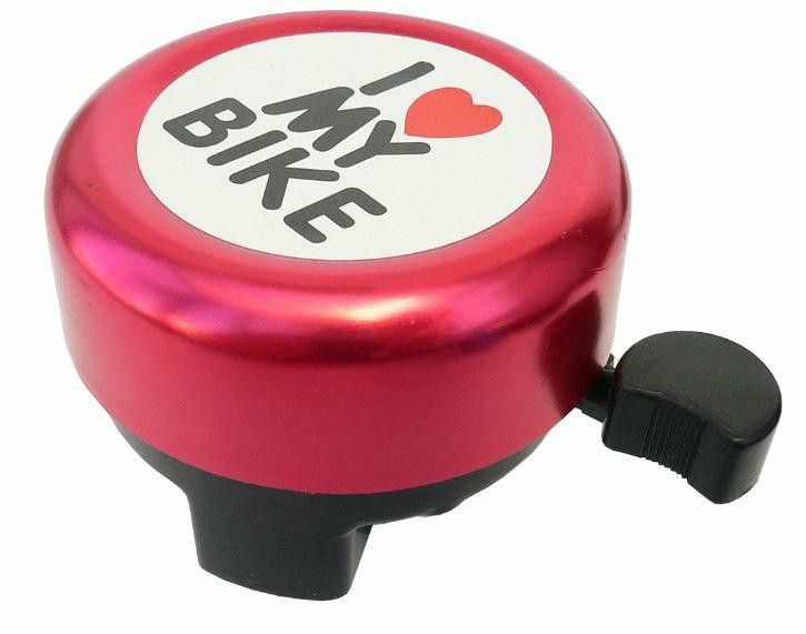 Dzwonek do roweru - My Bike - czerwony zdjęcie 1