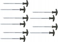 10x Śledzie Szpilki do Namiotu Parasola +pokrowiec