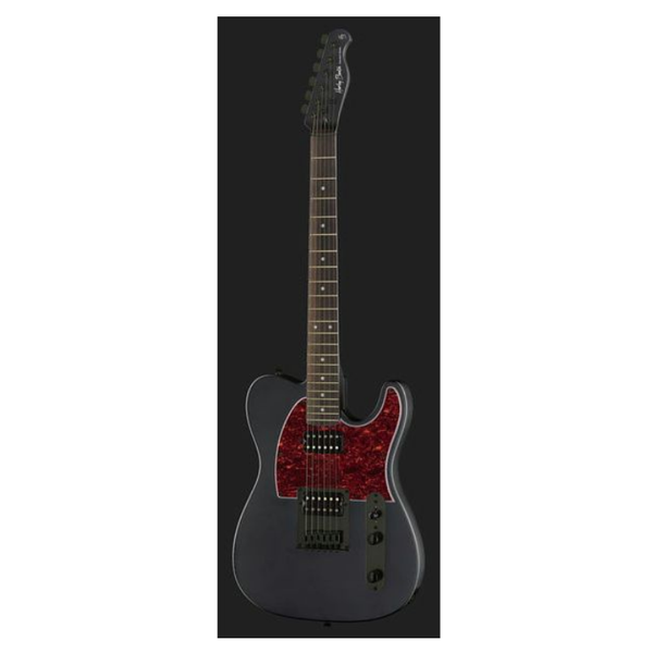 Gitara elektryczna Harley Benton TE-20HH SBK CZARNA Bordo Matowa zdjęcie 2