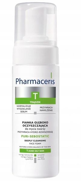 Pianki do twarzy Pharmaceris 150 ml Puri-Sebostatic zdjęcie 3