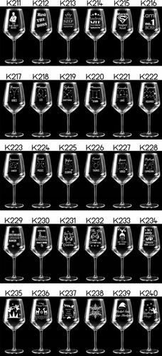 Kieliszek do wina XXL z grawerem prezent dla niej Dzień Kobiet WALENTYNKI na Arena.pl