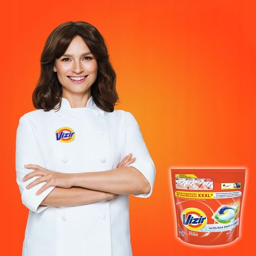 Vizir Alpine Fresh PODS Kapsułki do prania 3x50 prań na Arena.pl