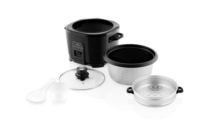 GARNEK DO GOTOWANIA RYŻU WARZYW RYŻOWAR 1,8 PAROWAR ELEKTRYCZNY RICE COOKER zdjęcie 10