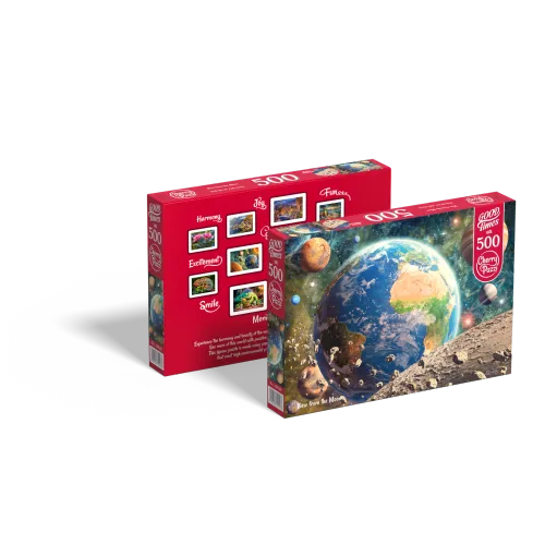 Puzzle 500 elementów. Widok z Księżyca 20036 na Arena.pl