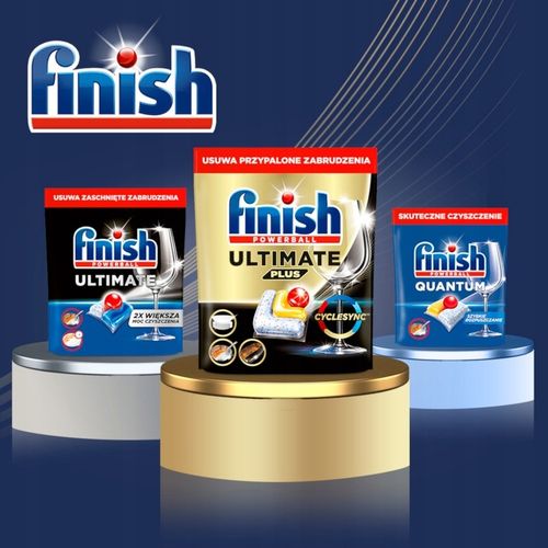 Finish Ultimate Plus Kapsułki do zmywarki lemon cytryna 90 sztuk na Arena.pl