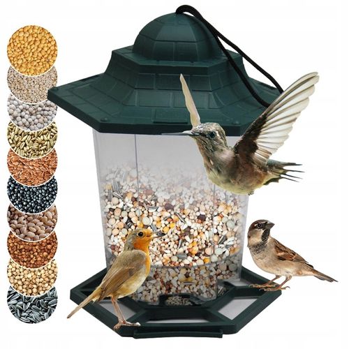 KARMNIKI DLA PTAKÓW PLASTIKOWE KARMNIK WISZĄCY DO KARMY I SŁONECZNIKA na Arena.pl