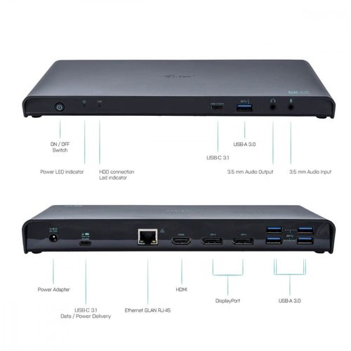 i-tec USB 3.0/USB-C 3x4K Stacja Dokująca na Arena.pl