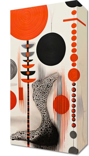 Obraz 20x40cm Kontrastowy Kosmos zdjęcie 1