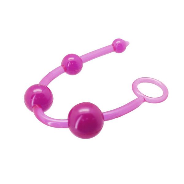 Palline anali Timeless Jelly 4 colore viola zdjęcie 3