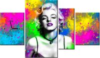 70CM 120CM OBRAZ 4 ELEM MARYLIN MONROE ŚCIENNY