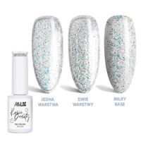 Lakier hybrydowy LED/UV Gel Polish AlleLac x Rosie Beauty Glow 6g