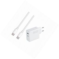 Szybka ładowarka 45W z kablem 1m 2 wejścia do Samsung A72 4G