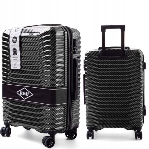 DUŻA XXL WALIZKA NA KÓŁKACH PC1 RGL TORBA PODRÓŻNA POLICARBON POLIWĘGLAN na Arena.pl