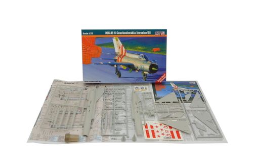 A8037 Model do sklejania MIG-21 CZECHOSLOVAKIA na Arena.pl