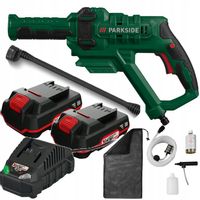 Akumulatorowa myjka ciśnieniowa PARKSIDE akumulator 2Ah x2szt + wąż 6m