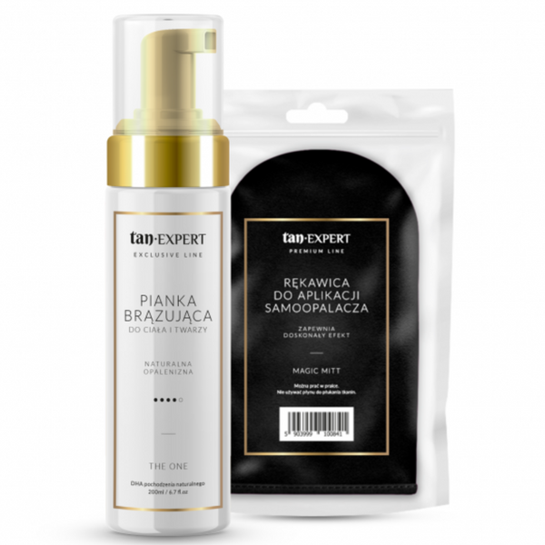 TanExpert The One Pianka Samoopalająca + Rękawica zdjęcie 1