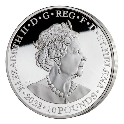 St Helena: Goddess - Hera and the Peacock 10 uncji Srebra 2022 Proof na Arena.pl