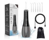 IRYGATOR DO ZĘBÓW BEZPRZEWODOWY DENTYSTYCZNY 5 TRYBÓW 400ML + 5 KOŃCÓWEK