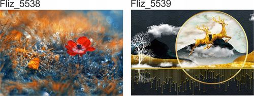 Fototapeta KROPLE WODY GEOMETRYCZNE 3D 130x80 na Arena.pl