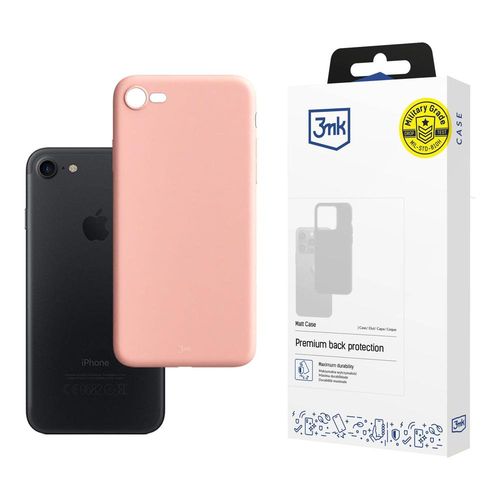 Matowe etui na Apple iPhone 7/8/SE 2020/2022 - 3mk Matt Case lyche na Arena.pl