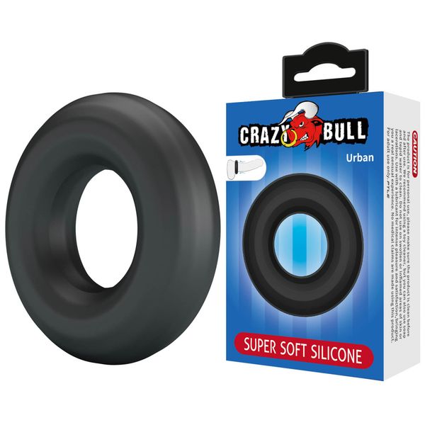 Crazy Bull Urban Super Soft Silicone Cock Ring zdjęcie 1