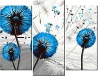 90CM 70 ZEGAR 3 ELEM DMUCHAWCE NIEBIESKIM SCIENNY DRUK