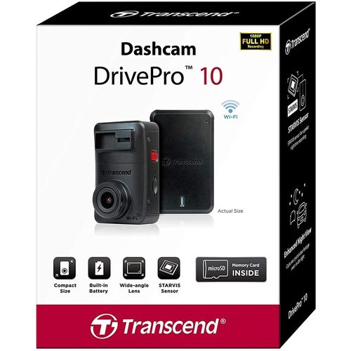 Transcend DrivePro 10 - Kamera samochodowa na Arena.pl
