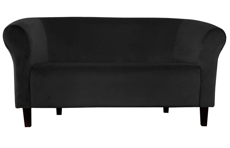 Sofa Milo MG19 czarny nogi 15 venge zdjęcie 1