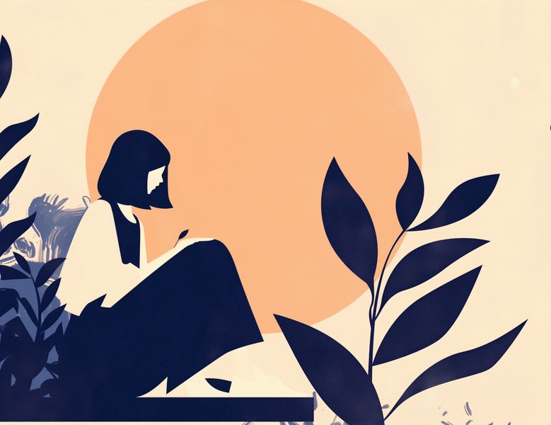 Plakat 65x50cm Kontemplacja zdjęcie 1