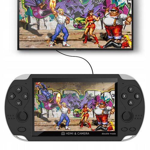 MINI konsola przenośna do gier RETRO x7 POLSKIE MENU Aparat 1000 GIER na Arena.pl