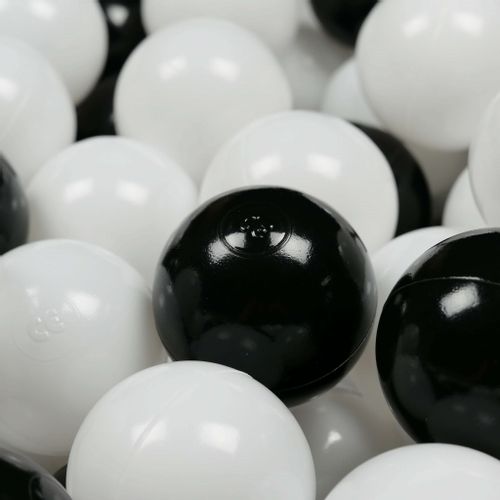 Kulki do zabawy ø7cm 300szt białe, czarne na Arena.pl