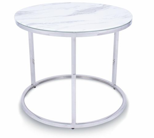 Stolik kawowy Treze Silver 60 cm na Arena.pl