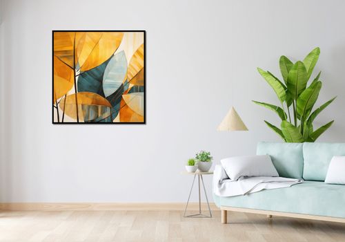 Plakat 90x90cm Harmonia Odcieni na Arena.pl